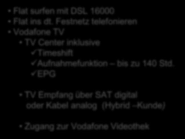 000 Filmen DSL plus Sat-TV Paket Flat surfen mit DSL 16000 Flat ins dt.