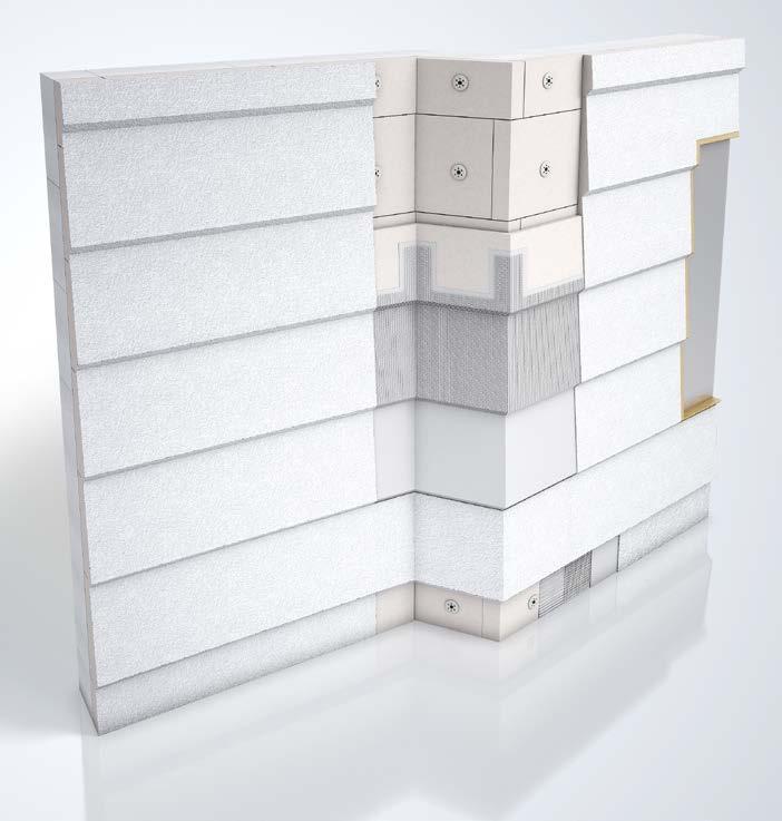 Fassadendämmung Ästhetik und Nachhaltigkeit für die Fassade Multipor Wärmedämm-Verbundsystem WAP Das Multipor Wärmedämm-Verbundsystem ist die optimale Lösung für die energieeffiziente und nachhaltige