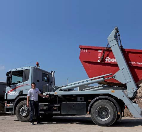 Der Feess-Containerdienst sorgt dafür, dass Sie den für Ihren Bedarf geeigneten Container pünktlich bereitgestellt bekommen.