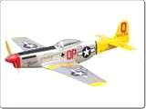 P-51D ARF, kleiner feiner Warbird 415006 Wird mit gut bebilderter englischer Anleitung und diversem Zubehör