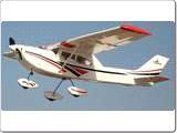 00 Cessna 182-15 EP-GP rot 415010rt Spannweite: 1033 mm, Länge: 770 mm, Gewicht: 650 g, Fläche: 17dm²