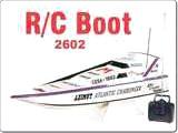 00 Motorboot 26ccm "Boa 2602" inkl. RC 451002 Masse: 130 x 35 x 40 cm, Gewicht: 6.
