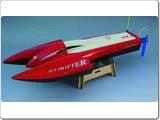 00 Brushless-Rennboot, Semi Scale Offshore Katamaran ARTR 451107-E Länge: 86cm, Breite: 24cm, Gewicht 1.96kg, Propeller: D4.5*P1.