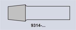 9314-34-302150 NS 40/38 9314-40-362150 NS 45/40 9314-45-402150 NS 50/52 9314-50-462150 NS 55/54 9314-55-502180 NS 60/46 9314-60-562180 NS 71/51 9314-71-652200 Kerne mit Verlängerung aus Boro3.