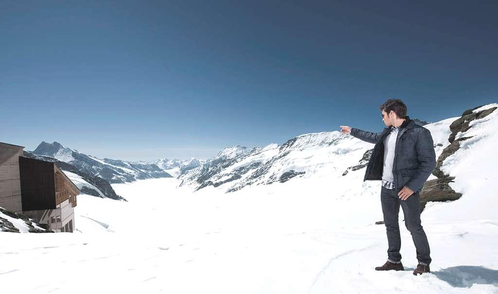 Jungfraujoch-Top of Europe Besucherentwicklung seit 1912 Total von 26,2 Mio.