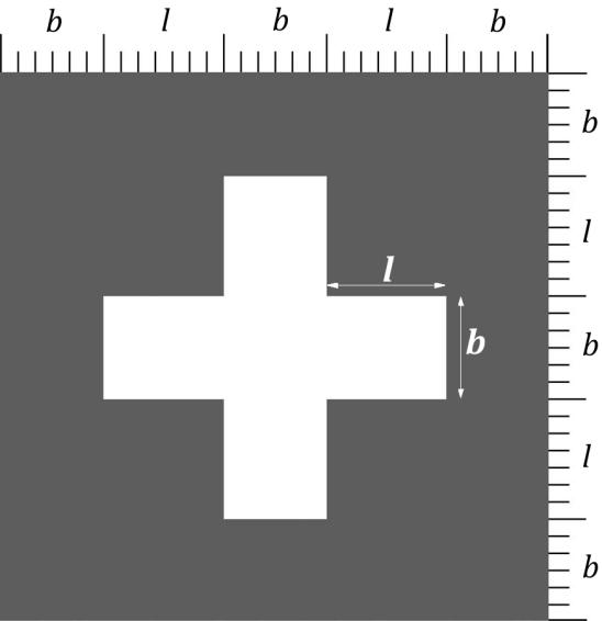 Alle vier Arme sind deckungsgleich. Die Abbildung 1 zeigt den Aufbau der Schweizer Fahne mit dem Schweizerkreuz. a) Die Breite soll 3 cm betragen (vgl. Abbildung 1).