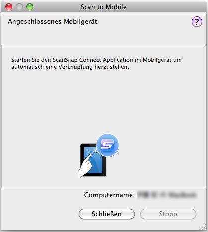 Aktionen (für Mac OS Benutzer) Eine vorhandene Datei auf einem Mobilgerät speichern Weitere Details zu ScanSnap Connect Application für Mobilgeräte finden Sie im ScanSnap
