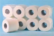 60 P HM8160 Toilettenpapier "Jumborollen"; 100% Zellstoff; 2-lagig; weiss 1900 Blatt à 19 cm Rollenbreite 10 cm Rollendurchmesser 27 cm Kern 60 mm Pack zu 6