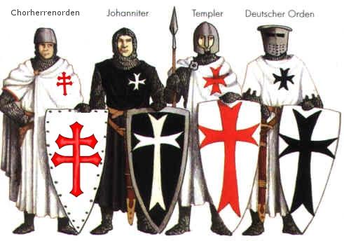 Die Entstehung der Ritterorden im heiligen Land: Die ersten geistlichen Ritterorden sind während der Kreuzzüge entstandene Ordensgemeinschaften, die ursprünglich zu Schutz, Geleit, Pflege der Pilger