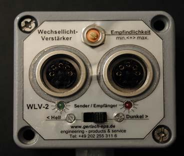 12 Wechsellichtverstärker WLV-2 Wechsellichtverstärker der Baureihe WLV + SVW werden in Verbindung mit Stablichtschranken oder Laserlichtschranken eingesetzt.