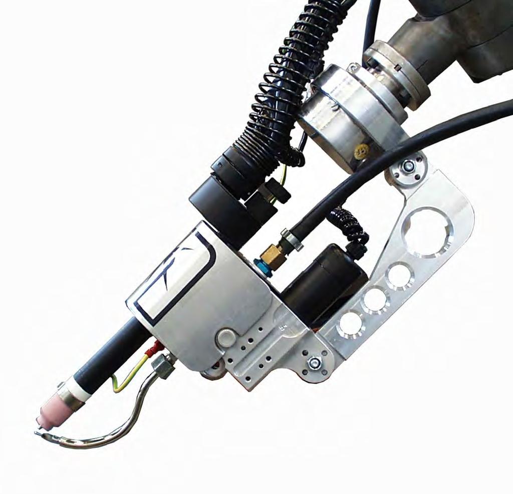 WIG Roboter- Schweißbrenner WIG Roboterbrenner von Cloos überzeugen durch einfache Handhabung im Betrieb, sowie durch