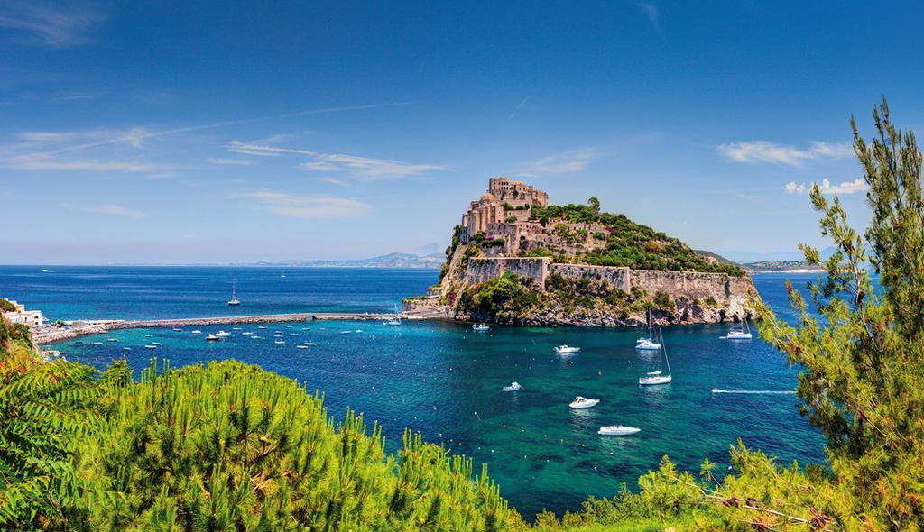 Insel Ischia - 10 Tage Leistungen: Auf Ischia, der größten Insel im Golf von Neapel, zeigt sich die Vielfalt Italiens von ihrer schönsten Seite.