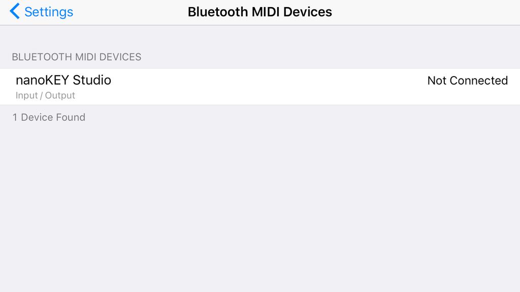Bluetooth MIDI Kurzanleitung In diesem Dokument erfahren Sie, wie Sie ein Bluetooth MIDI-Gerät mit einer Wireless-Verbindung betreiben.