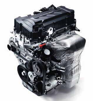 Der neue e-xgi-160-benzinmotor ist mit einer maximalen Leistung von 128 PS bei 6.