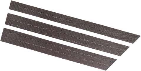 . Absatzplatten 5,5 mm / heeling sheets 11 iron 02 = schwarz 50 x 25 cm / black 20 x 10 inches 03 = lederfarbig 50 x 25 cm / beige 20 x 10 inches 06 = s