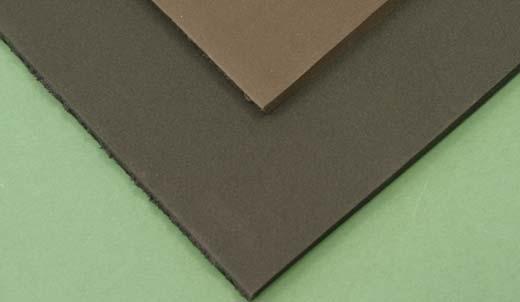 . 02 = schwarz / black 06 = dunkelbraun / dark brown EVA Hexagono Leichtporo, 10 mm, Größe 90 x 53