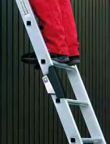 20 2008 012 712 / 40 2008 004 650 Für ein leichteres und komfortableres Handling unserer Stufenleitern: Das ergo-pad ist am optimalen Tragepunkt obiger Leitern angebracht, damit tragen Sie die