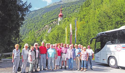 Die von Hildegard und Wolfgang Zimmermann organisierte einwöchige Studienfahrt ins Kaunertal im Herzen Tiros wurde für die Reisegruppe des Jahrgangs 9/2 und deren jüngere und ältere Gäste zu einem
