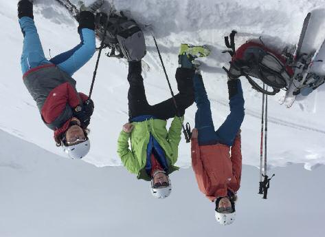 12 TOUREN UND KURSE WINTERKURSE UND TOUREN KLEINWALSERTAL A Mittelschwere Skitouren 23. Februar bis 25.