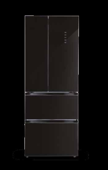 Kühl-Gefrierschränke freistehend NO FROST 54,5cm 180cm A+ 250L (180 / 70) No Frost Multiflow Elektronischer Temperaturkontrolle Kühlschrank: Behälter für Früchte und