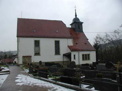 Möckmühl-Korb Historische Ortsanalyse 5 Eckstraße 11: Ehemalige Filialkirche, wohl aus einer Feld- und Wallfahrtskapelle entstanden, 1464 selbständig geworden, um 1560 mit der Reformation