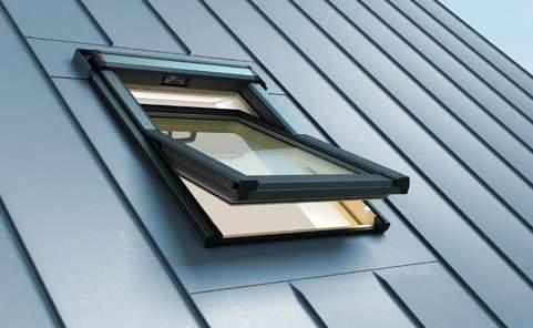Eindeckrahmen Steildach RotoQ Einzeleindeckrahmen für Dachfenster mit Standardmaß Metall / Stehfalz EDM Eindeckrahmen Eindeckrahmen EDM Metall Stehfalzdach Für den Einbau in Metall-/Stehfalzdächer