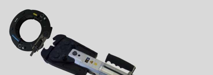 Antriebsmaschine / Pressschlinge M-KONTUR XXL ACO 401 für den Einsatz mit Pressschlingen geeignet. Folgende Abmessungen können im einstufigen bzw. zweistufigen Pressverfahren Verpresst werden.