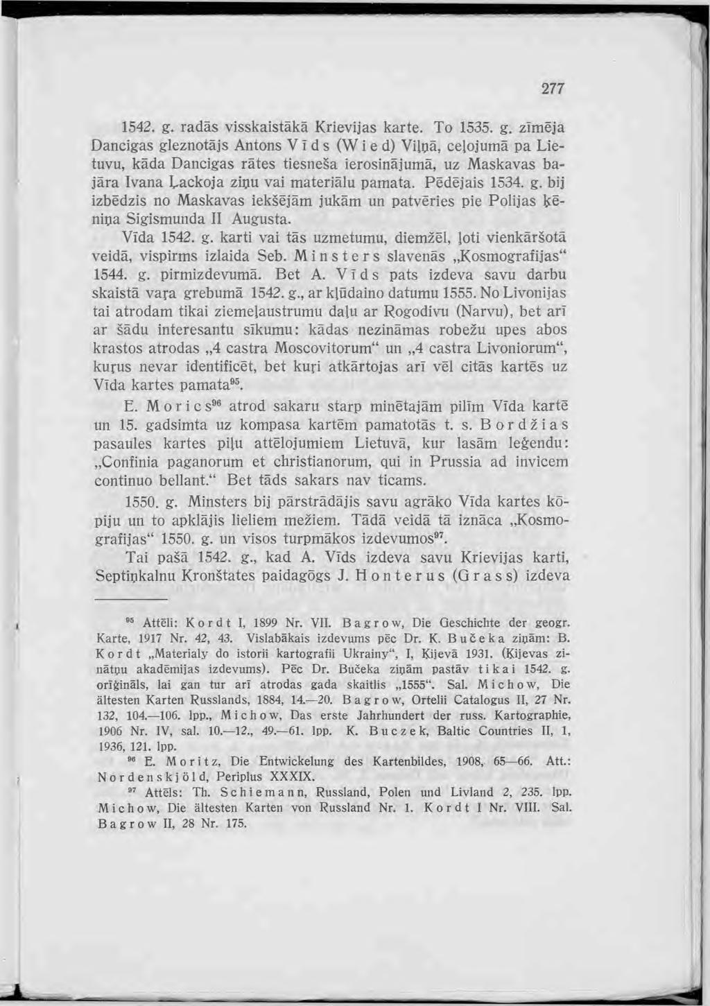 95 Attēli: Kordt I, 1899 Nr. VII. Bagrow, Die Geschichte der ge