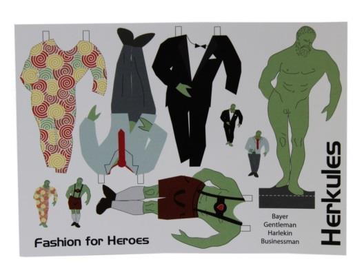 3305-0087 Postkarte Fashion for Heroes