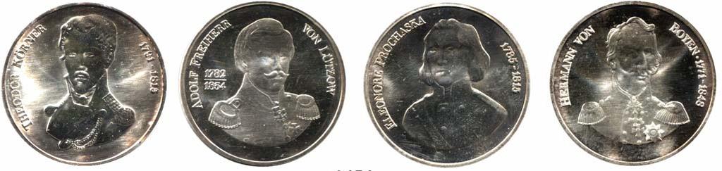 117 2449 Feinsilbermedaille 1970. 100. Geburtstag von Wladimir Iljitsch Lenin 40 mm. 21,72 g.