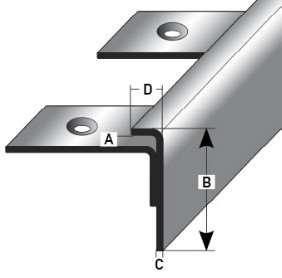 Andere Abmaße auf Anfrage/ other dimensions on demand 2. TREPPENKANTEN EDELSTAHL/ 2. STAIR NOSINGS STAINLESS STEEL Koffernr./ case no.