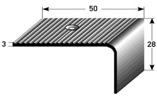 2. TREPPENKANTEN EDELSTAHL/ 2. STAIR NOSINGS STAINLESS STEEL Rutschhemmungsklasse: R10 Prüfzeugnis kann angefordert werden. slip resistance class: R10 certificate can be requested.