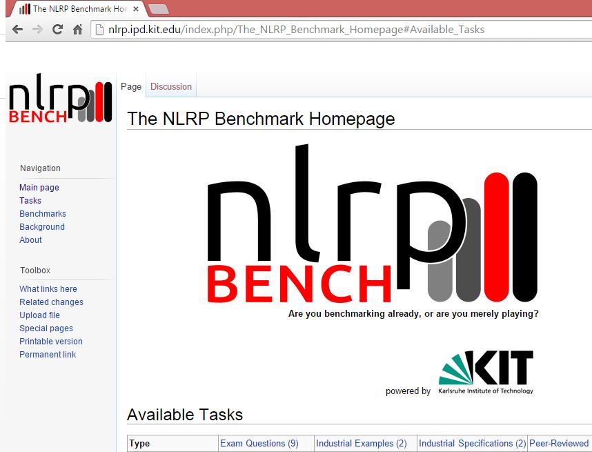 nlrpbench: Ein Benchmark für die