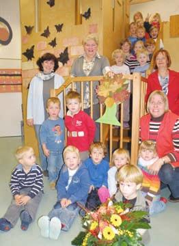 Kunterbunt Gleschendorf. Über eine Spende in Höhe von 300 Euro konnten sich jetzt die Kinder und Erzieherinnen des Kindergartens Villa Kunterbunt in Gleschendorf freuen.