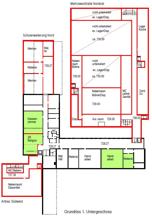 32 Vorschlag B2 Mehrzweckhalle