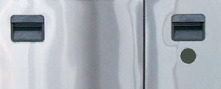 Dichtungen für Fassvorkühler, Nassmüllkühler & Großraumkühlschränke / Muschelgriff DICHTUNGEN - Leicht wechselbare, großvolumige Hohlkammersteckdichtung aus PVC Farbe: RAL7038 achatgrau 3.