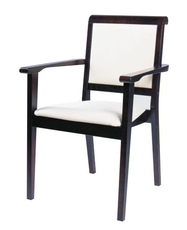 Kunststoffgleiter mit Sitz- und Rückenpolster (Stoffgruppe 5) stapelbar Sitzhöhe: 46 cm, Sitzbreite: 47