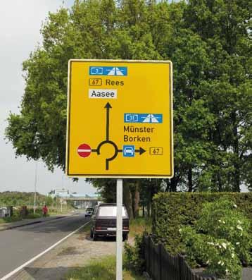 Richtzeichen Verkehrszeichen nach StVO Für