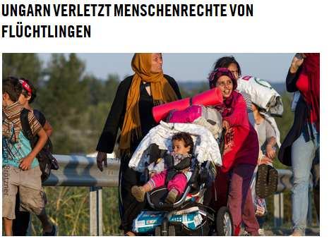 Zusatzkarte: Osteuropäische Staaten Sie haben kurz vor dem Flüchtlingsgipfel den unten stehenden Artikel in den Medien entdeckt.