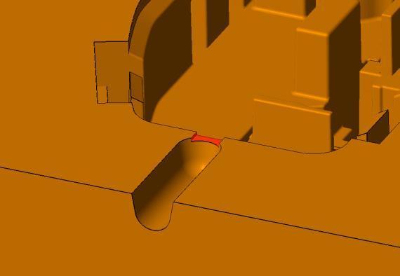 3D gedruckte Werkzeuge: Konstruktion Angusssysteme Anguss Zentraler Angusskanal (empfohlen)