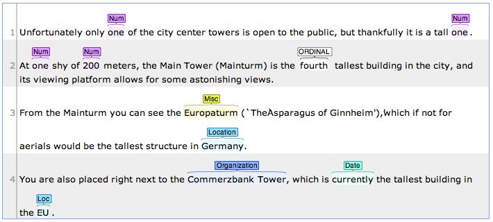 Named Entity Recognition Heuristisches Verfahren zur Erkennung