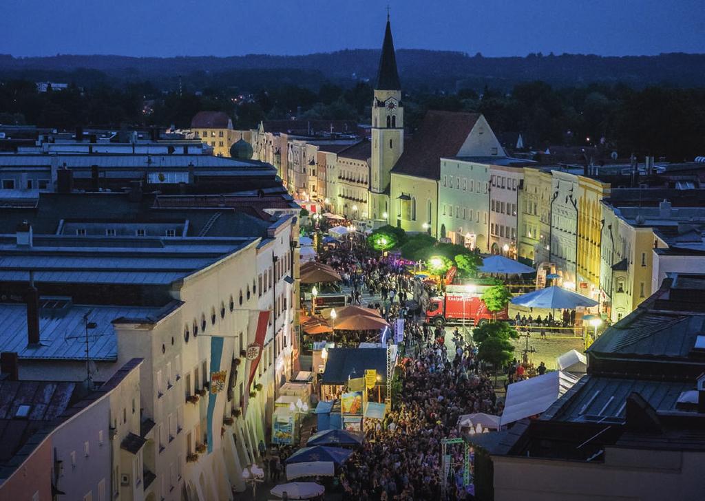 12 Altstadtfest Feiern in südländischem Flair Die Anziehungskraft des Mühldorfer