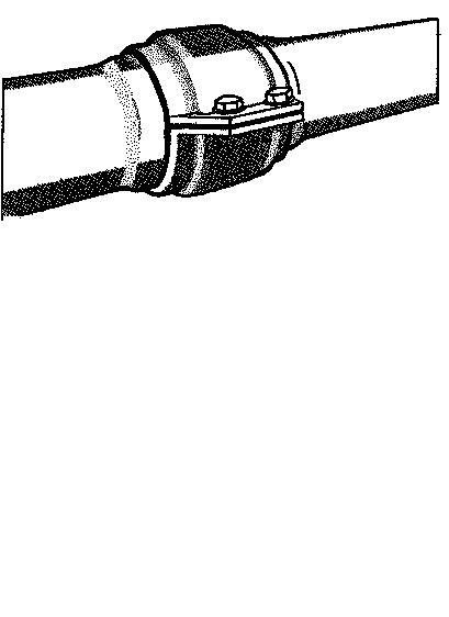 2.3. Stützring einsetzen Stützring auf Stützrohr schieben. 2.3 Inserting the backup ring Slide the backup ring onto the supporting pipe. 2.4 Rohrverbindung herstellen Dichtelement in Gegenmuffe einlegen (siehe 1.