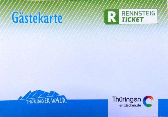 Rennsteig-Ticket auf Gästekarte Erfahrungen seit dem Start im Dez.
