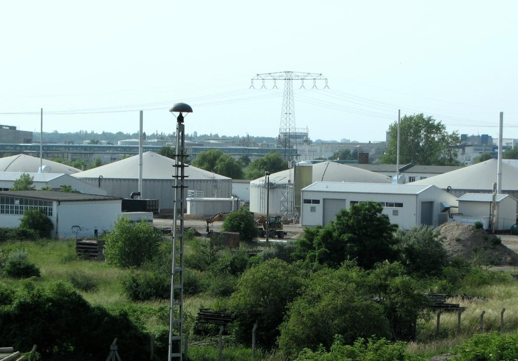 Biogasanlage Bitterfeld elektrische Leistung: 3 x 625 kw thermische