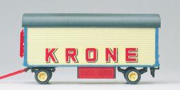 Ready-made model 21019 Käfigwagen»Zirkus Krone«, offen. Fertigmodell Animal wagon»circus Krone«, open.