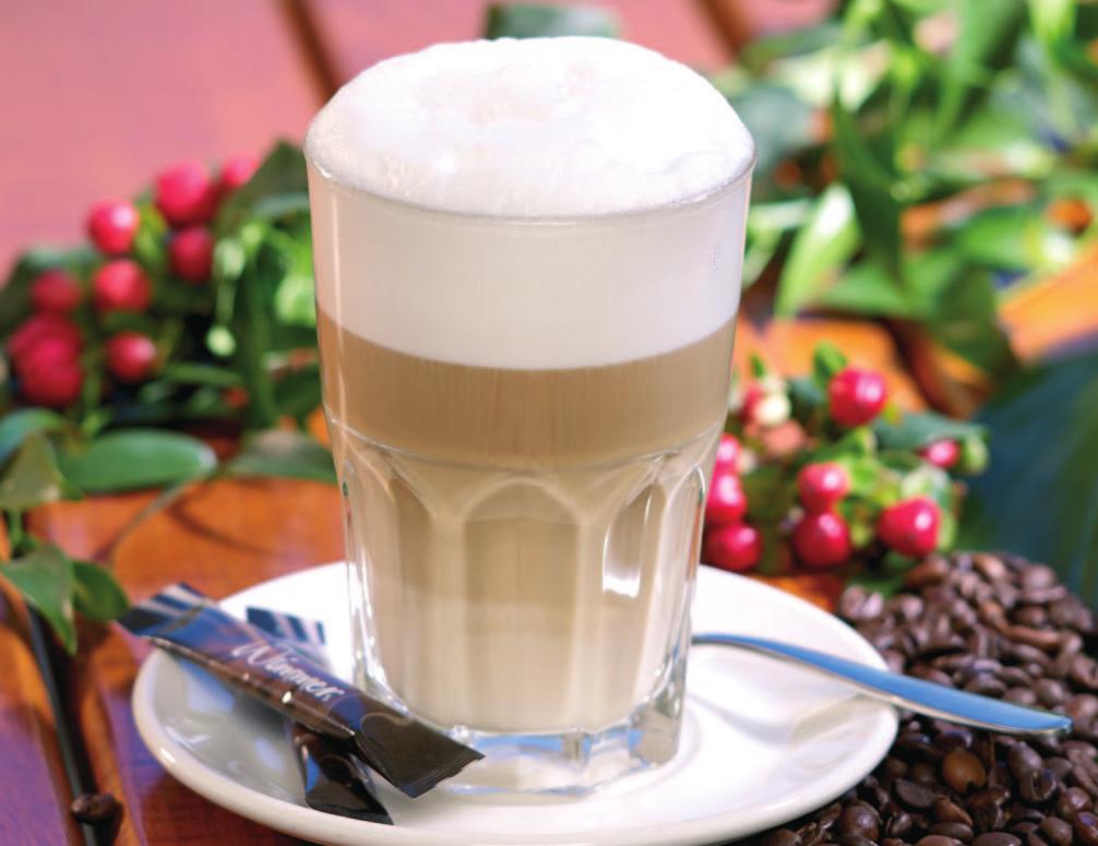 Kaffee & Co Espresso / Espresso Macchiato 2,20 Doppelter Espresso 3,20 Cappuccino 2,80 Latte Macchiato 3,20 Milchkaffee 3,00 Tasse Kaffee 2,20 Kännchen Kaffee 3,50 Heißer Punsch alkoholfrei 2,60