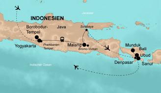 129 Indonesien: Sumatra, Java und Bali ComfortPlus 19 Tage ab 2.499, Indonesien: Sumatra, Java und Bali Comfort Plus 19 Tage ab 2.