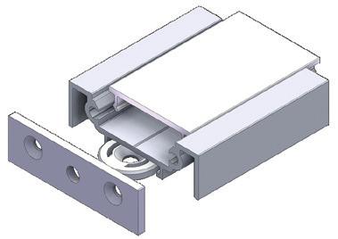 LED-Profil: FLAT Alluminiumaufbauprofil für