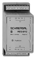 Sichere Signalauswertung AES 6112 Überwachung von magnetischen Sicherheits-Sensoren der Reihe BNS 1 Sicherheitskontakt, STOP 0 LED-Funktionsanzeige Betriebsspannung 24 VDC Vorschriften: IEC/EN
